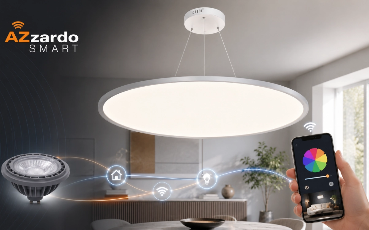 Azzardo Smart – patogus apšvietimo valdymas šiuolaikiniuose namuose