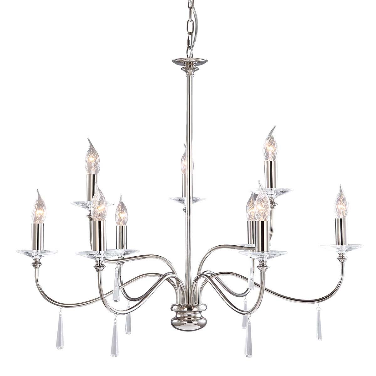 Elstead Lighting-FINSBURY PARK-FP9-POL-NICKEL-ELSFP9-POL-NICKEL