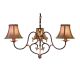 Elstead Lighting-CONISTON-CN3-BUR-GOLD-ELSCN3 BUR/GOLD