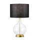 Elstead Lighting-Orb-ORB-CLEAR-AB-BLK-ELSORB-CLEAR-AB-BLK