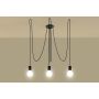 Sollux EDISON SL.0370 Pakabinama lempa 3x60W/E27