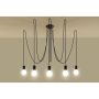 Sollux EDISON SL.0371 Pakabinama lempa 5x60W/E27