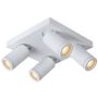 Lucide TAYLOR 09930/20/31 Taškinis šviestuvas 4x5w/gu10 2200k 320lm ip44