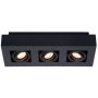 Lucide XIRAX 09119/16/30 Lubų šviestuvas 3x5w/gu10 2200k 320lm ip20