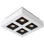 Lucide XIRAX 09119/21/31 Lubų šviestuvas 4x5w/gu10 2200k 320lm ip20