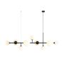 Aldex DIONE 9 BLACK 1092N1 Pakabinama lempa 9x40W/60W/E14/E27 IP20