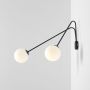 Aldex HOLM 1082D1_L Sienos lempa 2x10W/E14 IP20