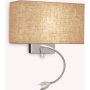 Ideal Lux HOTEL 103204 Sienos lempa 1x60W/E27+1x1,5W/LED ip20