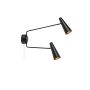 Markslojd PEAK 108690 Sienos lempa 2x40W/E14 IP20