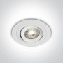 One Light The Dual Ring 11105ABGL/W Įmontuojamas apšvietimas 1x10W/GU10 IP20
