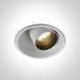 One Light The Recessed Cylinders 11111C/W/W Įmontuojamas apšvietimas 1x11W/LED 3000K 820lm IP20