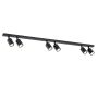 Emibig FLASH 1312/6 Stropo šviestuvas 6x8W/GU10 IP20