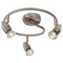 Lucide CARO-LED 13955/14/12 Taškinis šviestuvas 3x5w/gu10 2700k 350lm ip20