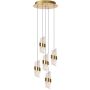 Lucide KLIGANDE 13496/36/02 Pakabinama lempa 5x7w/led 2700k 720lm ip20