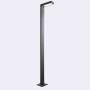 Norlys ASKER POLE 1361GR Gatvės šviesos stulpas 1x6.1W/LED 3000K 1099LM IP55/IP65
