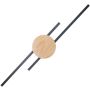 TK Lighting JAVA 1369 Sienos lempa 2x24W/led 3000K IP20