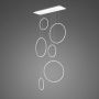 Altavola Design Ledowe okręgi LA076/P_90_in_3k_white_dimm Pakabinama lempa 6x130W/LED 3000K 7800lm IP44