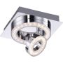 Paul Neuhaus TIM 14520-17 Stropo šviestuvas 2x6W/LED 3000k 600lm ip20