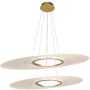 Altavola Design Eclipse LA116/P2_97_3k_gold Pakabinama lempa 2x48W/LED 3000K 2880lm IP20