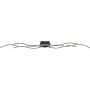 Paul Neuhaus WAVE 15167-18 Stropo šviestuvas 3x45W/LED 3000k 2140lm ip20