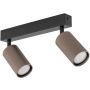 TK Lighting TUNE BROWN 16147 Taškinis šviestuvas 2x10W/GU10 IP20