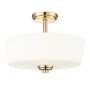 Cosmolight ASPEN C03354AU Stropo šviestuvas 3x40W/E27 ip20