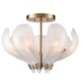 Cosmolight CANNES C07739BR lampa sufitowa 7x40W/E14 IP20