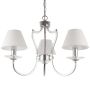 Cosmolight RIGA P03755CH-WH żyrandol 3x40W/E14 IP20