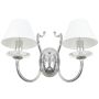 Cosmolight RIGA W02779CH-WH kinkiet 2x40W/E14 IP20