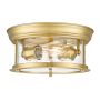 Cosmolight WARWICK C02309BR Stropo šviestuvas 2x40W/E27 ip20