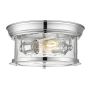Cosmolight WARWICK C02316CH Stropo šviestuvas 2x40W/E27 ip20