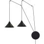 Emibig ABRAMO 160/2 Sienos lempa 2x60W/E27 IP20