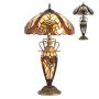 Prezent TIFFANY XX. 1702 Stalo lempa 2x60W/E27|1x7W/E14 IP20