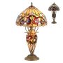 Prezent TIFFANY XXI. 1706 Stalo lempa 2x60W/E27|1x7W/E14 IP20