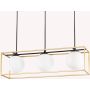Ideal Lux LINGOTTO 198125 Pakabinama lempa 3x28W/E14 ip20
