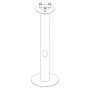 Norlys ACCESSORIES 205 Kablio tvirtinimo elemento gaubtas
