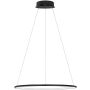 Altavola Design Ledowe okręgi LA073/P_40_in_3k_21W_black Pakabinama lempa 1x21W/LED 3000K 1260lm IP20