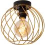 Lucide DANZA 21128/25/02 Stropo šviestuvas 1x40w/e27 ip20