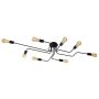Lucide LESTER 21112/08/30 Stropo šviestuvas 8x40w/e27 ip20