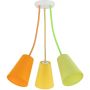 TK Lighting WIRE COLOUR 2106 Stropo šviestuvas 3x60W/E27