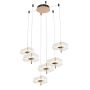 Altavola Design Mariposa LA102/CO6 Pakabinama lempa 6x36W/LED 3000K 2160lm IP20