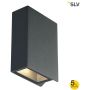 SLV QUAD 232475 Sienos lempa 2x6.4W/LED 3000K 250LM IP44