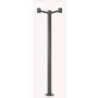 Ideal Lux CLIO 249490 Gatvės šviesos stulpas 2x42W/E27 ip44