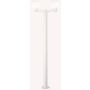 Ideal Lux CLIO 249506 Gatvės šviesos stulpas 2x42W/E27 ip44