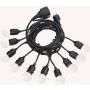 Ideal Lux FIESTA 246796 Girlianda 10x15W/E27 ip44