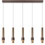 Lucide MARGARY 24402/30/96 Pakabinama lempa 5x4.3w/led 2700k 2300lm ip20