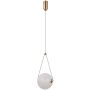 Italux Rastia PND-34361-M-HBR-OPAL Pakabinama lempa 1x9W/LED 3000K 975lm IP20