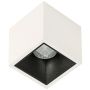 Italux Alden White Black Deep 3000K SLC78001/18W 3000K WH+BL Lubų šviestuvas 1x18W/LED 3000K 1410lm IP20