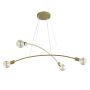 TK Lighting HELIX 2727 Pakabinama lempa 4x60W/E27