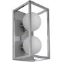 Italux Daisy MB-BR4367-W2 CH Sienos lempa 2x4W/G9 IP20